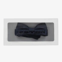 Emporio Armani Boys Navy Blue Silk Bow Tie -The Little Outfit Sales Store emporio armani boys navy blue silk bow tie 462674 e3421869c08297cd14cbb2fbbc9207512d56da9e