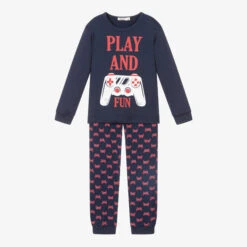 Everything Must Change Blue Gaming Cotton Pyjamas