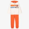 Everything Must Change Boys Ivory & Orange Tracksuit