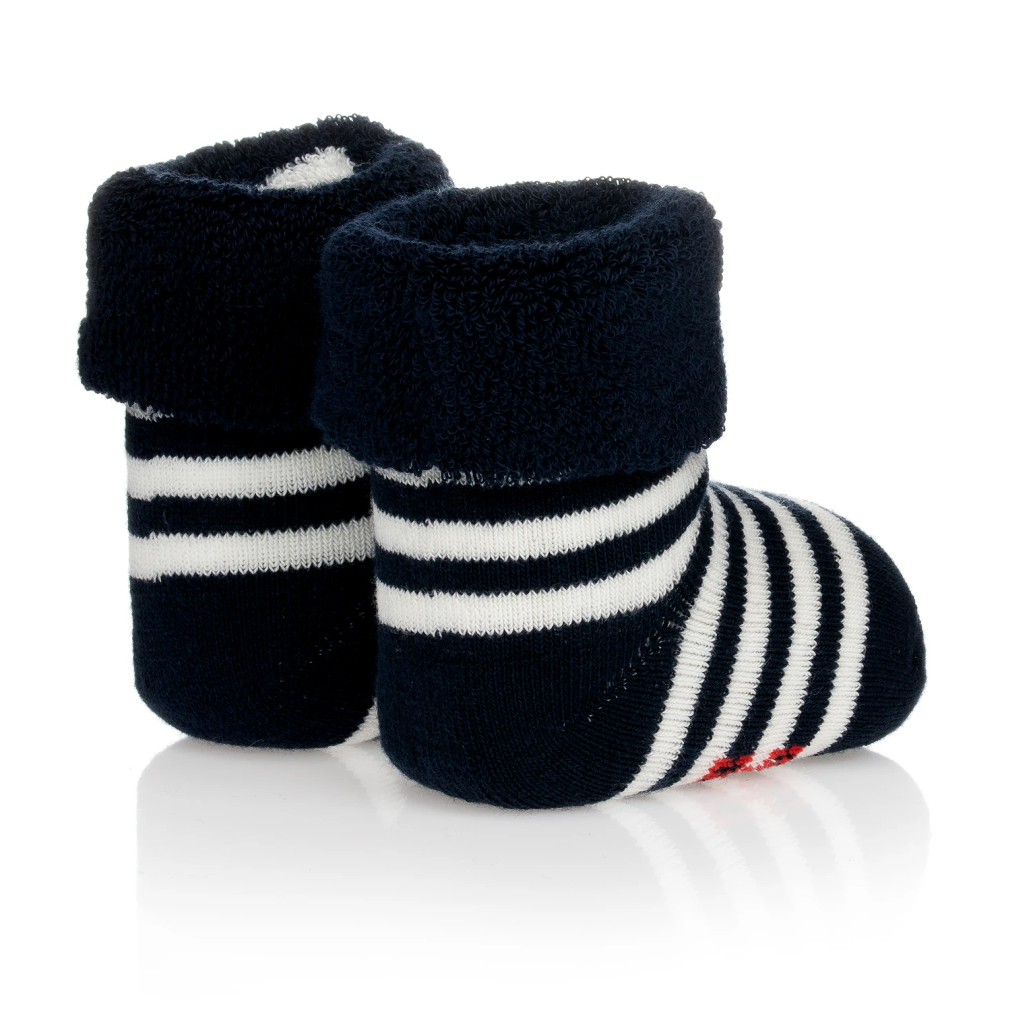 Falke Navy Blue Stripe Socks 3 Falke Navy Blue Stripe Socks - Image 3