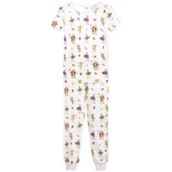 Flower Fairies™ By Childrensalon White Cotton Pyjamas