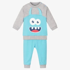 FS Baby Boys Blue & Grey Tracksuit