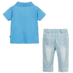 FS Baby Boys Blue Trouser Set -The Little Outfit Sales Store fs baby boys blue trouser set 356399 a5fce53048f4268693f9c733417234a680645b40