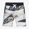 Guess Boys White Flag Print Shorts