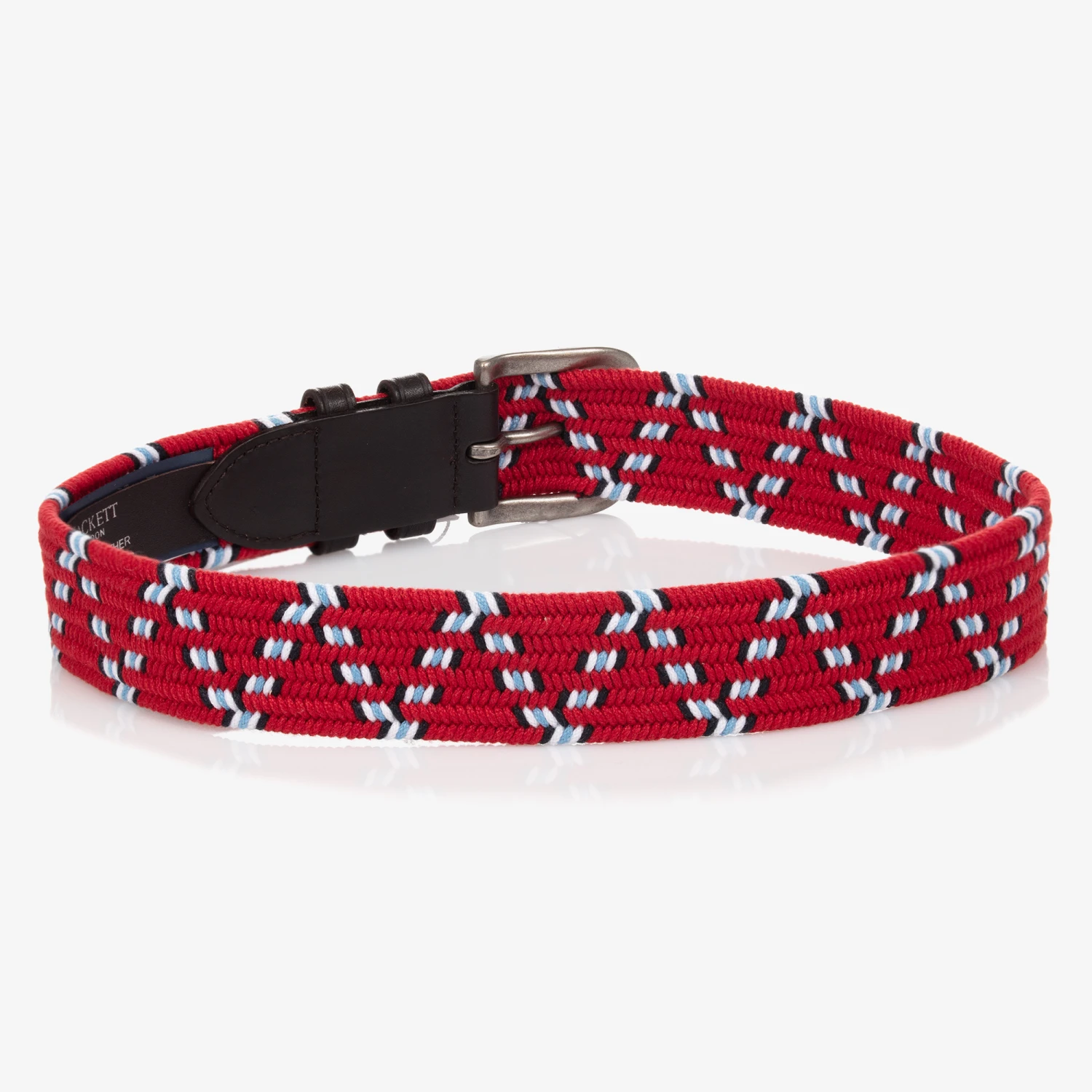 Hackett London Boys Red Woven Belt 3 Hackett London Boys Red Woven Belt - Image 3