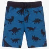 Hatley Boys Blue Cotton Shorts