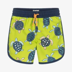 Hatley Boys Green UPF50+ Swim Shorts