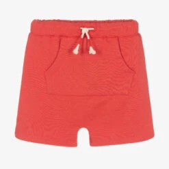 Hatley Boys Red Jersey Shorts
