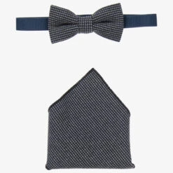 IDO Baby Bow Tie & Pocket Square Set