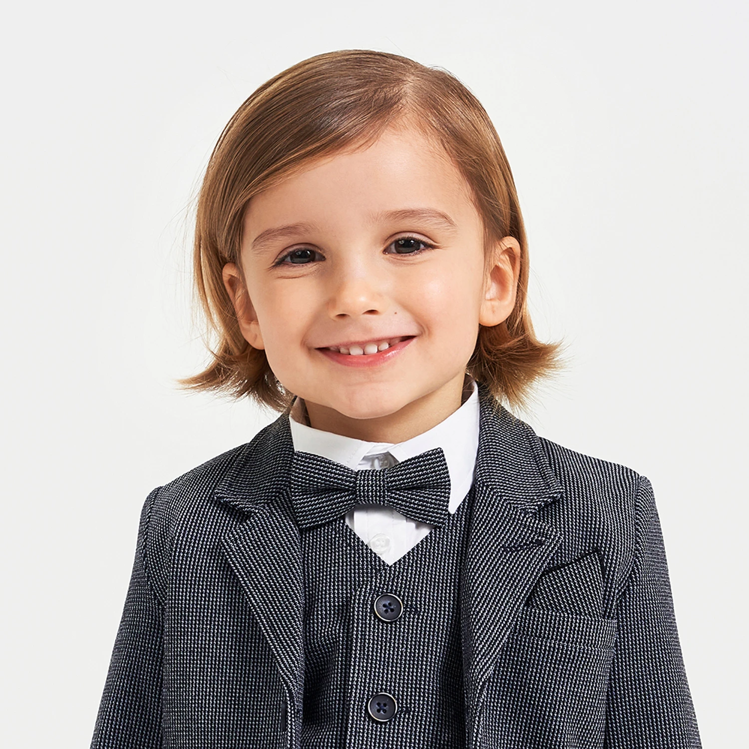 IDO Baby Bow Tie & Pocket Square Set 2 IDO Baby Bow Tie & Pocket Square Set - Image 2