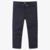 IDO Baby Boys Blue Cotton Trousers