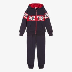 IDO Baby Boys Blue & Red Tracksuit