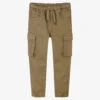 IDO Junior Boys Green Cargo Trousers