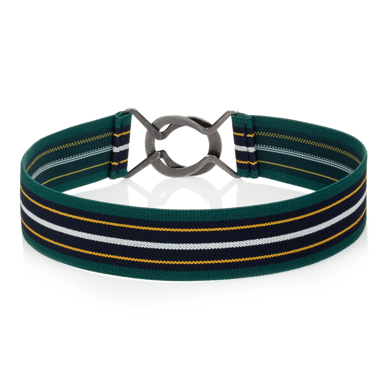 IDO Baby Green & Blue Elasticated Belt 3 IDO Baby Green & Blue Elasticated Belt - Image 3