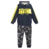 IDO Baby Navy Blue Khaki Tracksuit