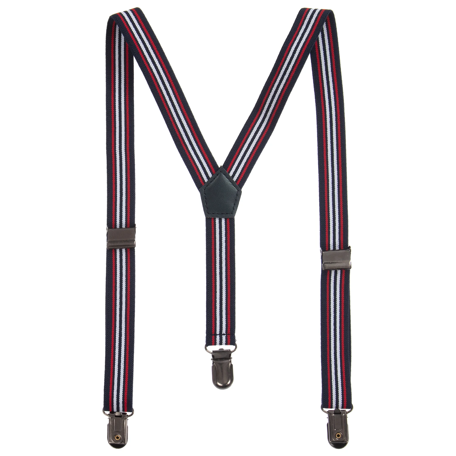 IDO Junior Red & Blue Stripe Braces 3 IDO Junior Red & Blue Stripe Braces - Image 3