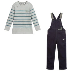 The Little Outfit Sales Store -The Little Outfit Sales Store ikks blue denim dungaree set 353514 3172b7dab001f5626bfd867161628662f89dcc49