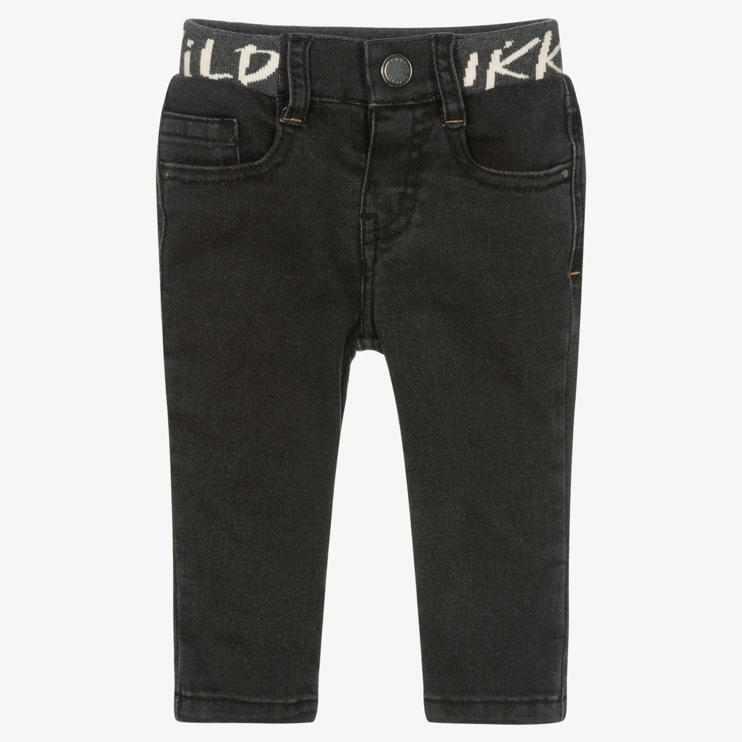 IKKS Boys Black Denim Jeans 1 IKKS Boys Black Denim Jeans