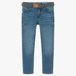 IKKS Boys Blue Cotton Denim Jeans