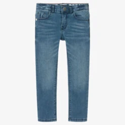 IKKS Boys Blue Cotton Denim Jeans -The Little Outfit Sales Store ikks boys blue cotton denim jeans 506265 8d4f1cef475bfb1f2439a4b9e19aa7025e971eaf