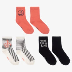 IKKS Boys Cotton Socks (3 Pack)