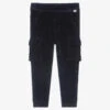 Il Gufo Blue Corduroy Cargo Trousers