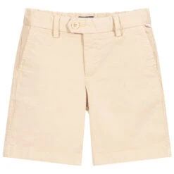 Il Gufo Boys Beige Cotton Shorts