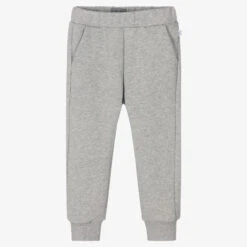 Il Gufo Boys Grey Cotton Joggers