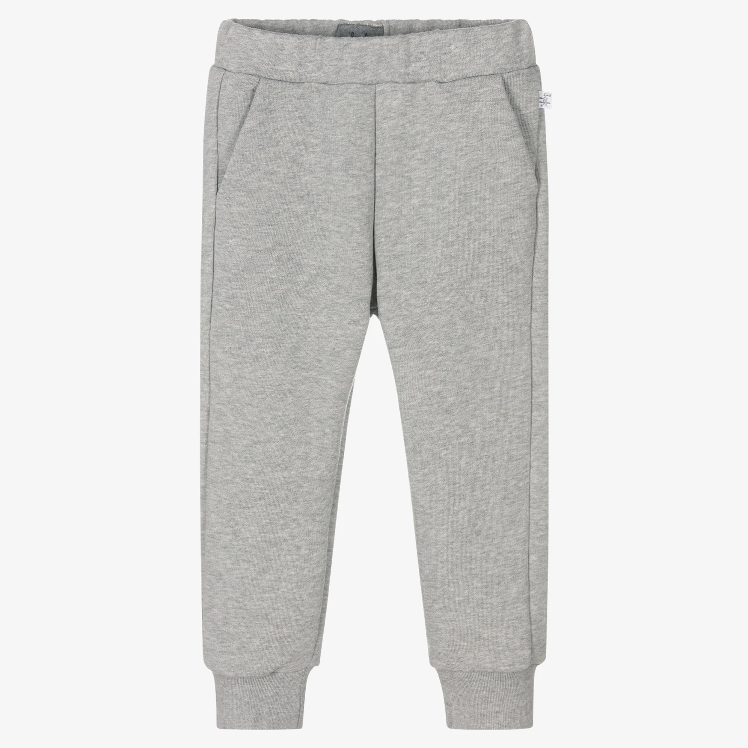 Il Gufo Boys Grey Cotton Joggers 1 Il Gufo Boys Grey Cotton Joggers