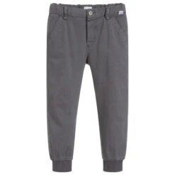 Il Gufo Boys Grey Cotton Trousers