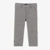 Il Gufo Boys Grey Herringbone Trousers