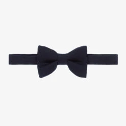 Il Gufo Boys Navy Blue Bow Tie
