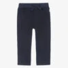 Il Gufo Boys Navy Blue Cotton Trousers