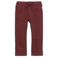 Il Gufo Boys Red Cotton Trousers