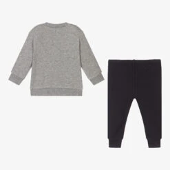 Il Gufo Grey & Blue Cotton Tracksuit -The Little Outfit Sales Store il gufo grey blue cotton tracksuit 410009 70440129c415e9d3bc371dc9d56818a9b172a429