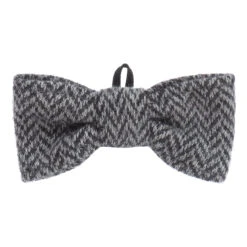 Il Gufo Grey Flannel Bow Tie