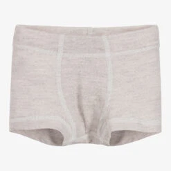 Joha Beige Thermal Wool Boxers
