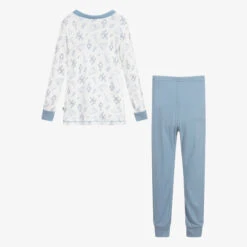Joha Blue & White Viscose Pyjamas -The Little Outfit Sales Store joha blue white viscose pyjamas 262374 19c35c471bd3efa74ce96b4ca8b0ac56da19eb15