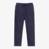 KENZO KIDS Boys Blue Cotton Trousers