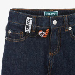 KENZO KIDS Boys Dark Blue Denim Jeans -The Little Outfit Sales Store kenzo kids boys dark blue denim jeans 502060 7c7518049983e900e11ee2814d3ce2c711d2e5f2