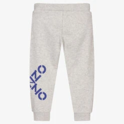 KENZO KIDS Boys Grey Marl X Logo Joggers -The Little Outfit Sales Store kenzo kids boys grey marl x logo joggers 439751 a3576df391e00081d9d05cc92a5695596a0cff55