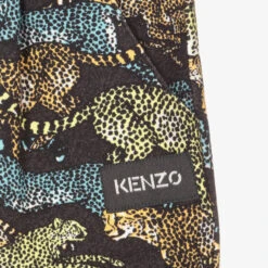 KENZO KIDS Grey Cheetah Cotton Trousers -The Little Outfit Sales Store kenzo kids grey cheetah cotton trousers 470468 b5c914907125f23d0c4e036308ca1e393873df6b