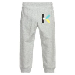 KENZO KIDS Grey K Logo Joggers -The Little Outfit Sales Store kenzo kids grey k logo joggers 363108 f724663144bdba616ddaf8435b0844c949cbc4d9