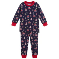 Kissy Kissy Navy Blue Pima Cotton Pyjamas
