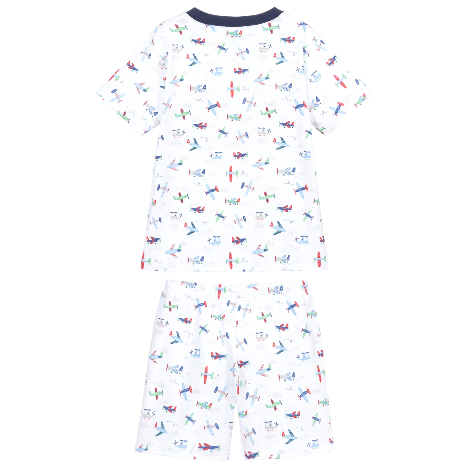 Kissy Kissy Pima Cotton Aeroplane Pyjamas 3 Kissy Kissy Pima Cotton Aeroplane Pyjamas - Image 3