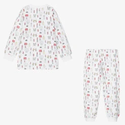 Kissy Kissy White Pima Town Pyjamas -The Little Outfit Sales Store kissy kissy white pima town pyjamas 428404 923818170fcfb009085d77201fb74b7c3665adf3