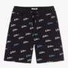 Lanvin Navy Blue Cotton Jersey Shorts