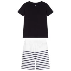 Lapin House Blue & White Shorts Set -The Little Outfit Sales Store lapin house blue white shorts set 365909 0d526e8ed12b7405a29a6664b2f784997aaf43b1