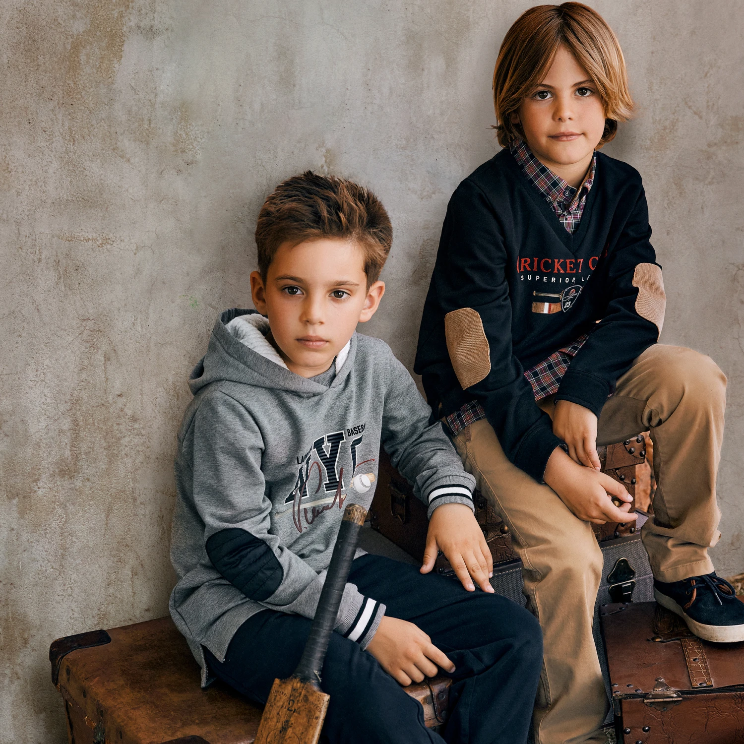 Lapin House Boys Beige Cotton Trousers 2 Lapin House Boys Beige Cotton Trousers - Image 2