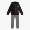 Lapin House Boys Blue Cotton Tracksuit